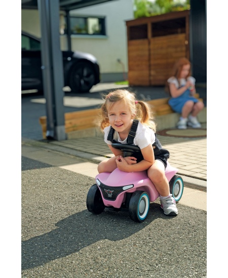 BIG Różowy Jeżdzik Pchacz Bobby Car Neo Pink Dla Dzieci