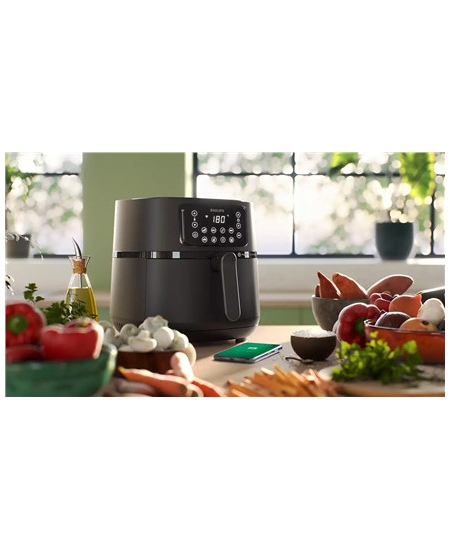 Philips | XXL Connected Air Fryer | HD9285/93 5000 Series | Power 2000 W | Capacity 7.2 L | Black