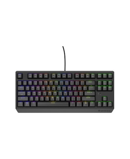 Genesis THOR 230 TKL | Mechanical Gaming Keyboard | Wired | US | Black | USB Type-A | Linear