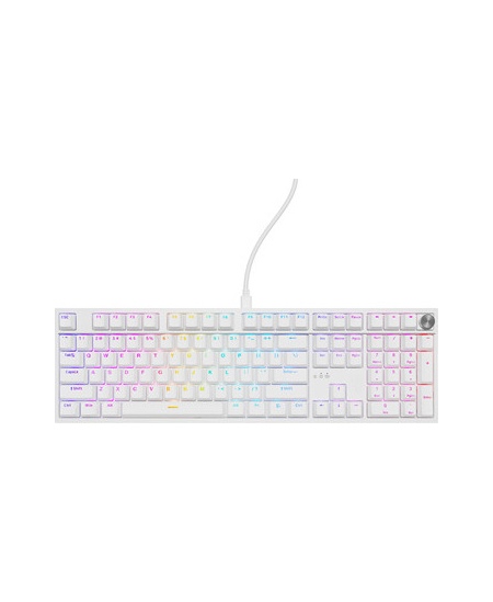 Genesis Thor 404 | Mechanical Gaming Keyboard | Wired | US | White | USB | Outemu Peach Silent