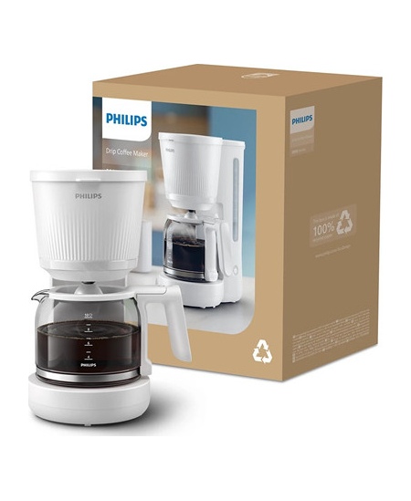 Philips Filtered Coffee Maker | HD7411/00 3000 series | Drip | 915-1080 W | White