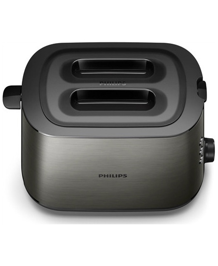 Philips Toaster | HD2651/80 Viva Collection | Power 1050 W | Number of slots 2 | Housing material Metal | Black