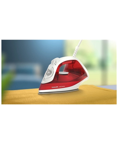Philips Steam Iron | DST2010/40 2000 Series | Steam Iron | 2000 W | Water tank capacity 250 ml | Continuous steam 25 g/min | Ste