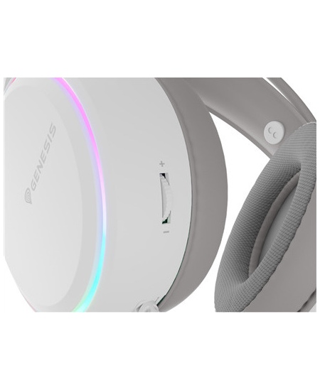 Genesis RGB Gaming Headset | Neon 613 G2 | Wired | Over-ear | Microphone | White