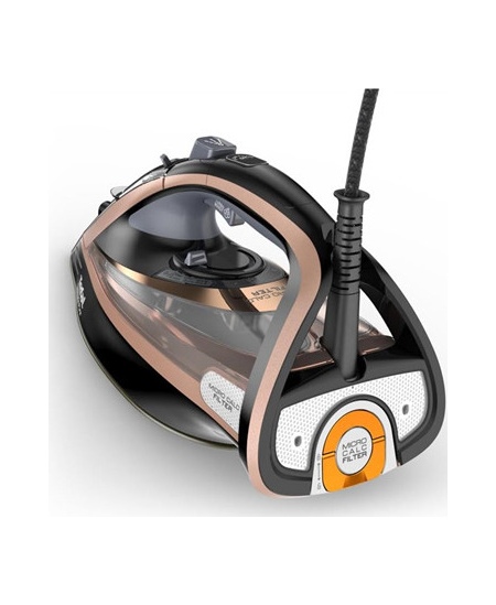 TEFAL | Steam Iron | FV9845 | Steam Iron | 3200 W | Water tank capacity 350 ml | Continuous steam 60 g/min | Black/Rose Gold