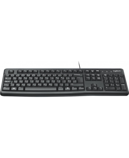 LOGITECH K120 Corded Keyboard black USB (US) | Logitech