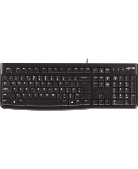LOGITECH K120 Corded Keyboard black USB (US) | Logitech