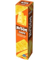 Bulvių traškučiai HROOM, juostelėmis, sūrio skonio, 50 g
