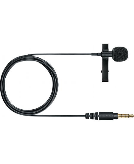 Shure MVL Lavalier Microphone for Smartphone or Tablet | Shure
