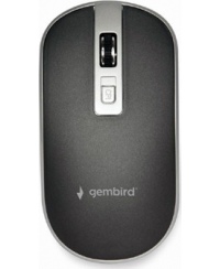 Gembird | Wireless Optical mouse | MUSW-4B-06-BS | Optical mouse | USB | Black