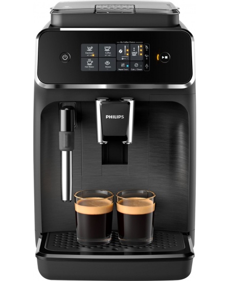 Philips Coffee Maker | EP2220/10 | Pump pressure 15 bar | Built-in milk frother | Automatic | 1500 W | Black