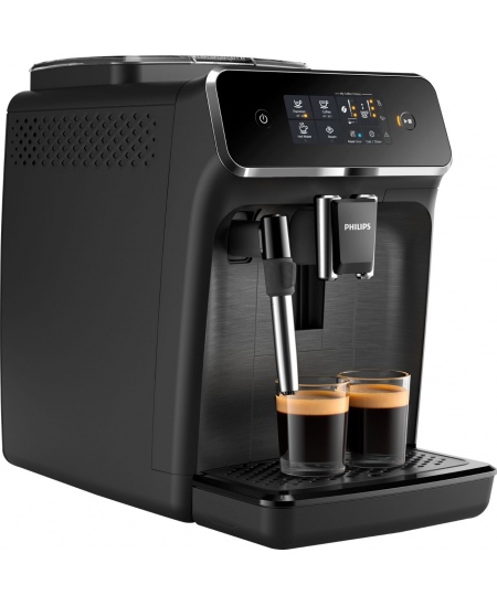 Philips Coffee Maker | EP2220/10 | Pump pressure 15 bar | Built-in milk frother | Automatic | 1500 W | Black