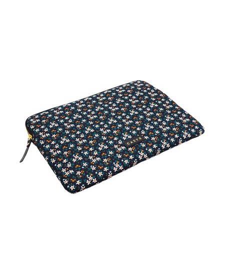 Casyx | SLVS-000013 | Casyx for MacBook | Fits up to size 13 ”/14 " | Sleeve | Midnight Garden | Waterproof
