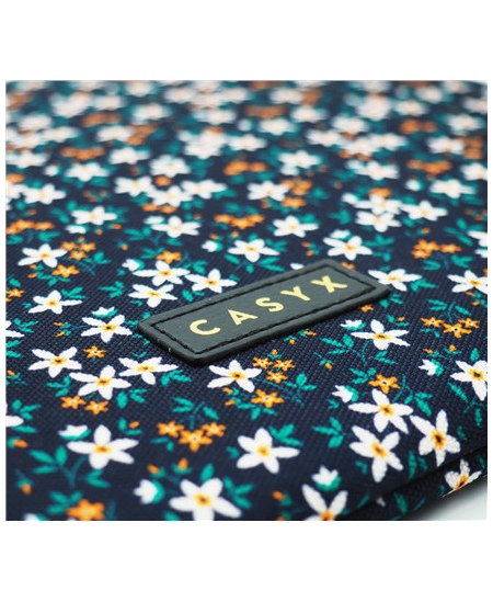 Casyx | SLVS-000013 | Casyx for MacBook | Fits up to size 13 ”/14 " | Sleeve | Midnight Garden | Waterproof
