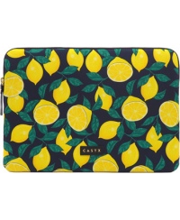 Casyx | SLVS-000002 | Casyx for MacBook | Fits up to size 13 ”/14 " | Sleeve | Midnight Lemons | Waterproof