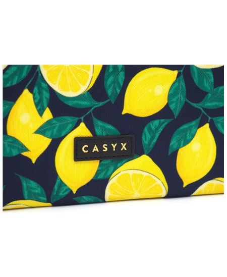 Casyx | SLVS-000002 | Casyx for MacBook | Fits up to size 13 ”/14 " | Sleeve | Midnight Lemons | Waterproof