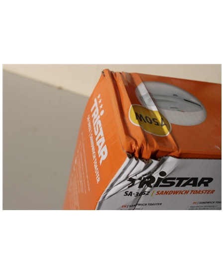 SALE OUT. Tristar SA-3052 Sandwich maker, White | Tristar Sandwich maker | SA-3052 | 750 W | Number of plates 1 | Number of past
