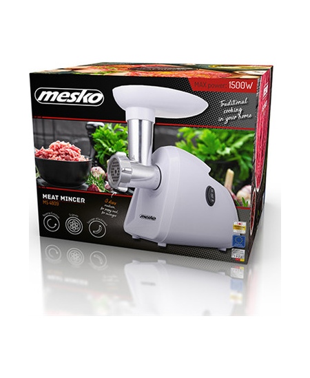 Mesko Meat mincer MS 4809 White, 350 W