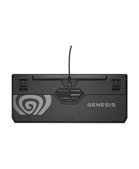 Genesis THOR 230 | Mechanical Gaming Keyboard | Wired | US | Anchor Gray Positive | USB Type-A | Outemu Red
