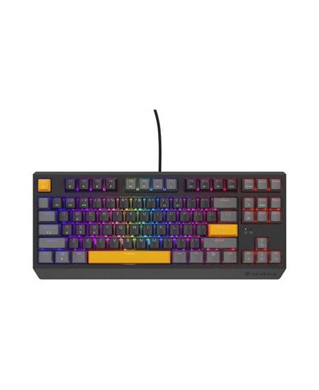 Genesis THOR 230 | Mechanical Gaming Keyboard | Wired | US | Anchor Gray Positive | USB Type-A | Outemu Red