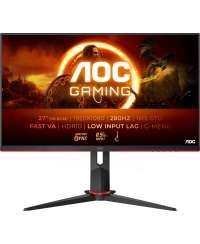AOC 27G2ZN3/BK | 27 " | VA | FHD | 16:9 | 280 Hz | 1 ms | 1920 x 1080 pixels | 300 cd/m² | HDMI ports quantity 2