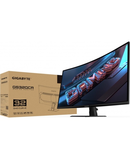 Gigabyte GS32QCA EU | 31.5 " | VA | 180 Hz | 1 ms | 250 cd/m² | HDMI ports quantity 2