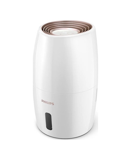 Philips HU2716/10 Humidifier, 17 W, Water tank capacity 2 L, Suitable for rooms up to 32 m², NanoCloud evaporation, Humidificat
