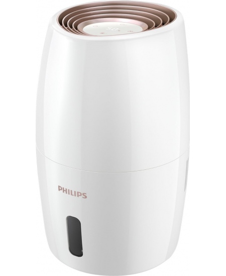 Philips HU2716/10 Humidifier, 17 W, Water tank capacity 2 L, Suitable for rooms up to 32 m², NanoCloud evaporation, Humidificat