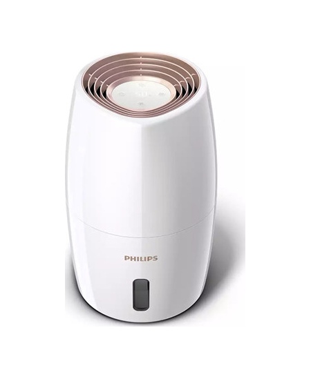 Philips HU2716/10 Humidifier, 17 W, Water tank capacity 2 L, Suitable for rooms up to 32 m², NanoCloud evaporation, Humidificat