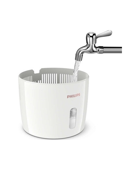 Philips HU2716/10 Humidifier, 17 W, Water tank capacity 2 L, Suitable for rooms up to 32 m², NanoCloud evaporation, Humidificat