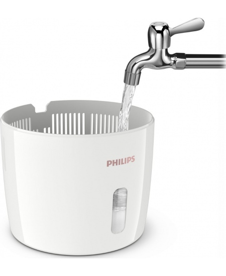 Philips HU2716/10 Humidifier, 17 W, Water tank capacity 2 L, Suitable for rooms up to 32 m², NanoCloud evaporation, Humidificat