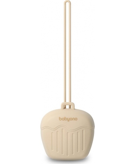 Čiulptukų dėklas BABYONO, silikoninis, kreminis,1656/03