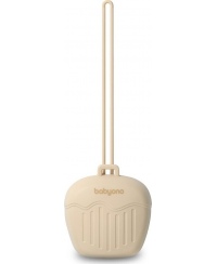 BabyOno čiulptukų dėklas silikoninis kreminis 1656/03