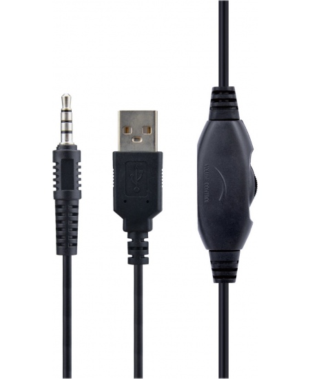 Gembird | Wired | On-Ear | Microphone | Gaming headset with LED light effect | GHS-06
