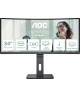 AOC CU34P3CV | 34 " | VA | 21:9 | 100 Hz | 4 ms | 3440 x 1440 pixels | HDMI ports quantity 1