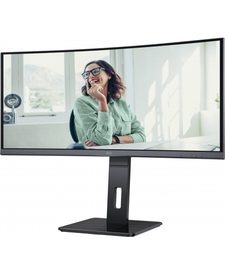 AOC CU34P3CV | 34 " | VA | 21:9 | 100 Hz | 4 ms | 3440 x 1440 pixels | HDMI ports quantity 1