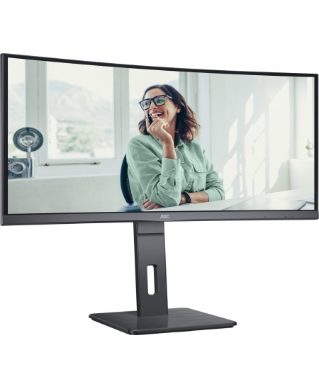 AOC CU34P3CV | 34 " | VA | 21:9 | 100 Hz | 4 ms | 3440 x 1440 pixels | HDMI ports quantity 1