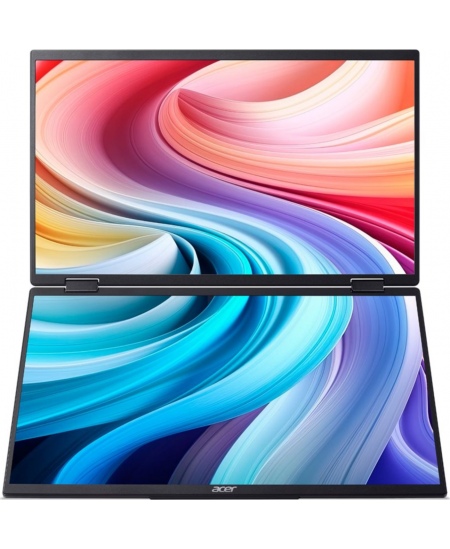 Acer PD163QBMIUUX PD3 Series | 16 " | IPS | 16:9 | 60 Hz | 8 ms | 2x1920 x 1080 pixels | 250 cd/m² | HDMI ports quantity 1