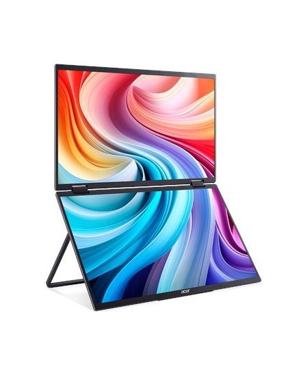 Acer PD163QBMIUUX PD3 Series | 16 " | IPS | 16:9 | 60 Hz | 8 ms | 2x1920 x 1080 pixels | 250 cd/m² | HDMI ports quantity 1