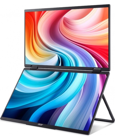 Acer PD163QBMIUUX PD3 Series | 16 " | IPS | 16:9 | 60 Hz | 8 ms | 2x1920 x 1080 pixels | 250 cd/m² | HDMI ports quantity 1