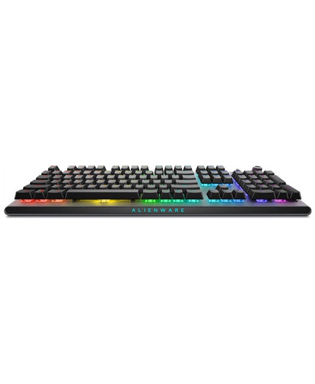 Dell Alienware Tri-Mode AW920K Wireless Gaming Keyboard, RGB LED light, US, Wireless, Dark Side of the Moon, Bluetooth, Numeric 