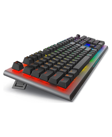 Dell Alienware Tri-Mode AW920K Wireless Gaming Keyboard, RGB LED light, US, Wireless, Dark Side of the Moon, Bluetooth, Numeric 