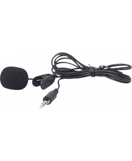 Gembird Clip-on microphone MIC-C-01 Black