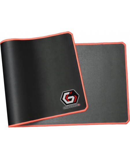 Gembird Gaming mouse pad PRO, extra large, Black/Red, Extra wide pad surface size 350 x 900 mm