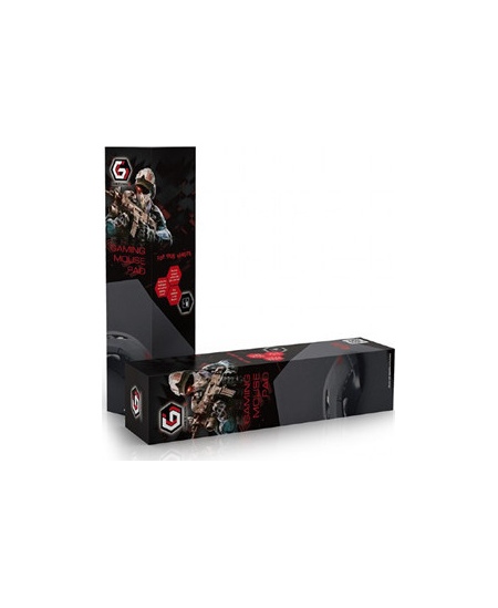 Gembird Gaming mouse pad, MP-GAME-S, Black, 200 x 250 x 3 mm