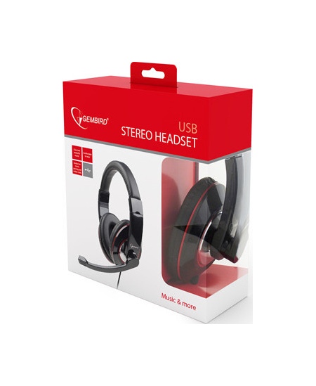 Gembird | MHS-U-001 USB headphones | Wired | N/A