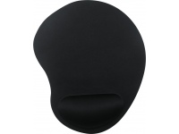 Gembird | Mouse Pad with Soft Wrist Support | MP-ERGO-01 | 240 x 200 x 4 mm | Black