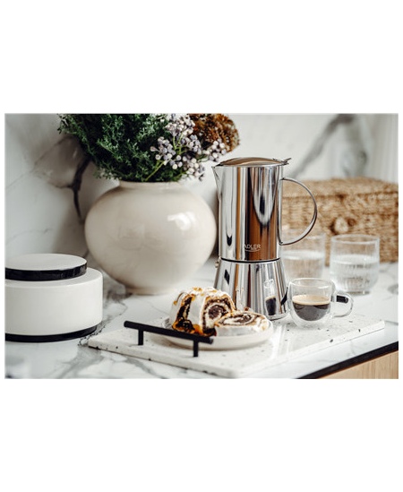 Adler | Espresso Coffee Maker | AD 4417 | Stainless Steel