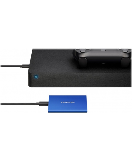 Samsung Portable SSD T7 1000 GB, USB 3.2, Blue