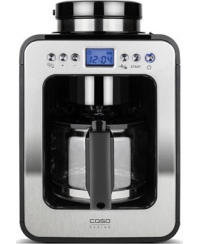Caso | Design Compact Coffee Maker with Grinder | Pump pressure Not applicable bar | Manual | 600 W | Black/Stainless steel